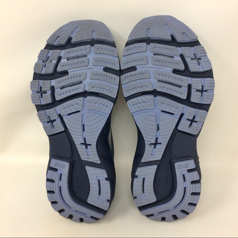 Brooks Adrenaline GTS 22 Women's Running Shoes Blue Gray Size 7.5 Sneakers - Picture 8 of 11
